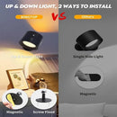 Lámpara LED Pared Doble Cabezal | Giratoria 360°