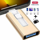 Pendrive 4 en 1 OTG para iPhone y Android | USB 3.0