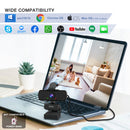 FIFINE K420 Webcam 1440p Full HD | Micrófono + Trípode